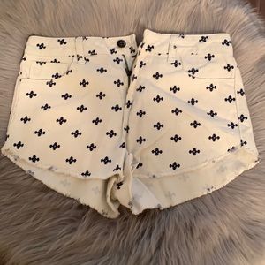 Forever 21 white shorts